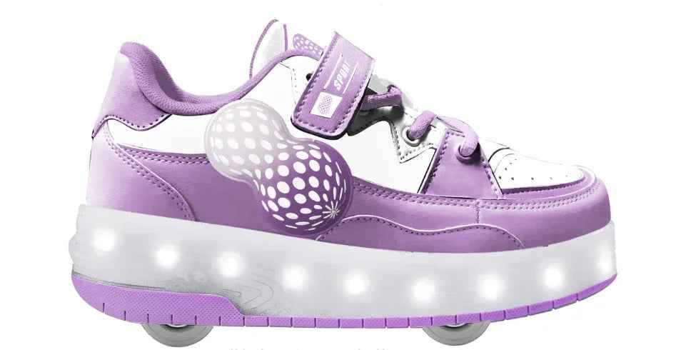 My Roller unique Silver shoes for kids.