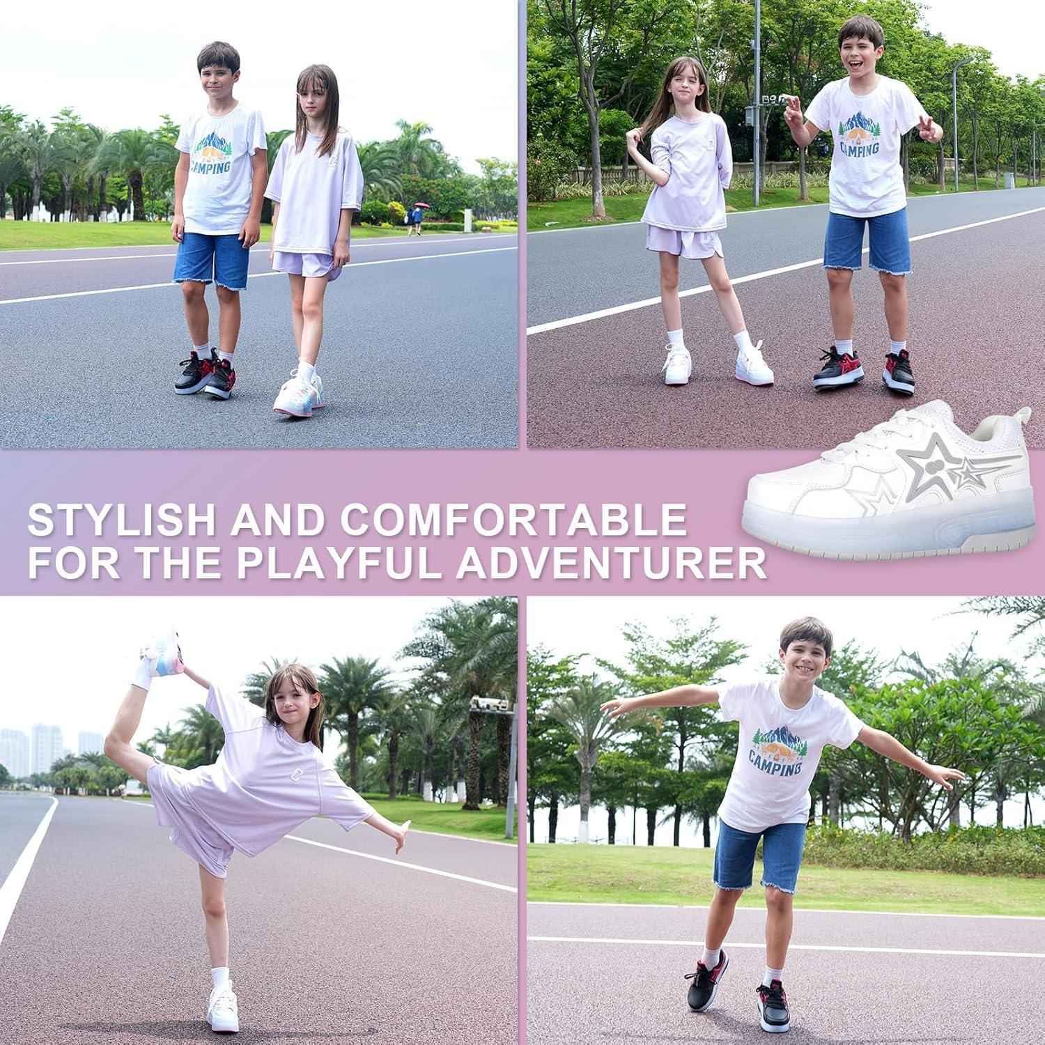 My Roller unique Silver shoes for kids.