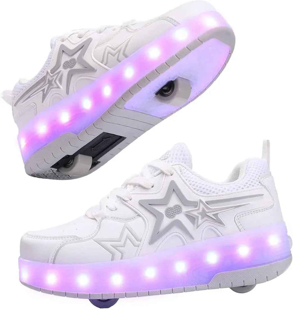 My Roller unique Silver shoes for kids.