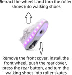 My Roller unique Silver shoes for kids.
