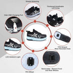 My Roller unique Silver shoes for kids.
