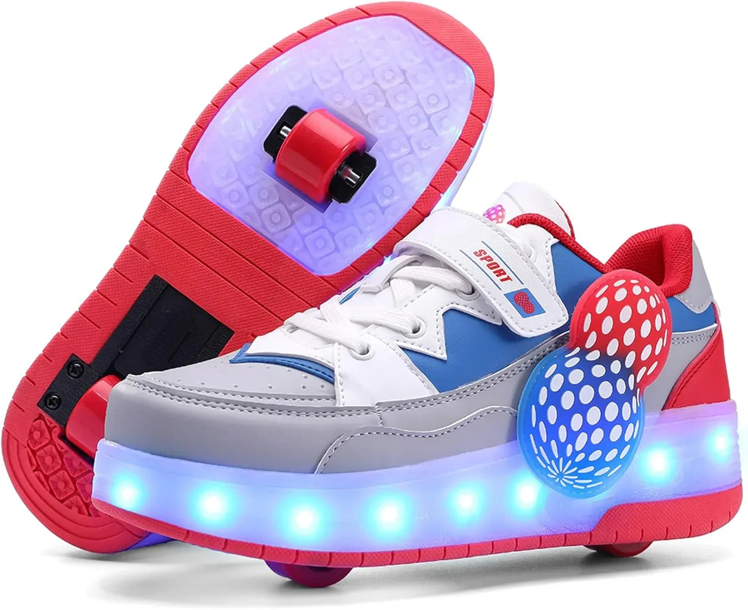 My Roller unique Silver shoes for kids.