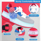 My Roller unique Silver shoes for kids.