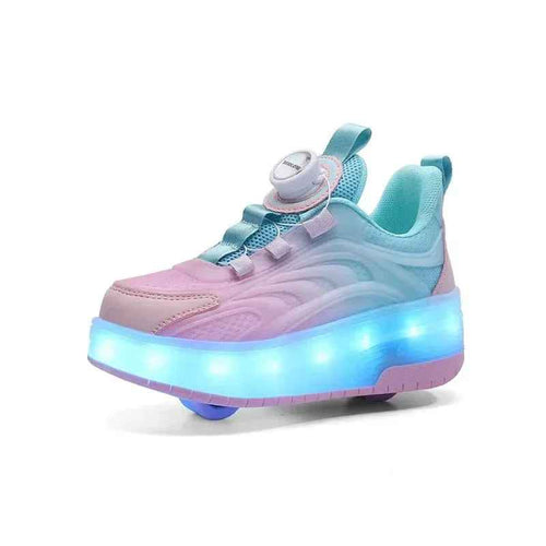 My Roller unique Silver shoes for kids.