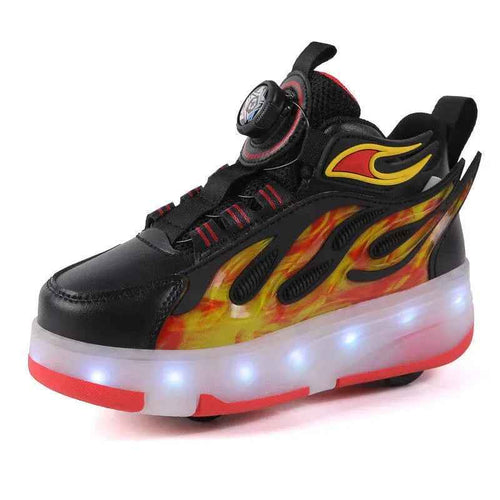 My Roller unique Silver shoes for kids.