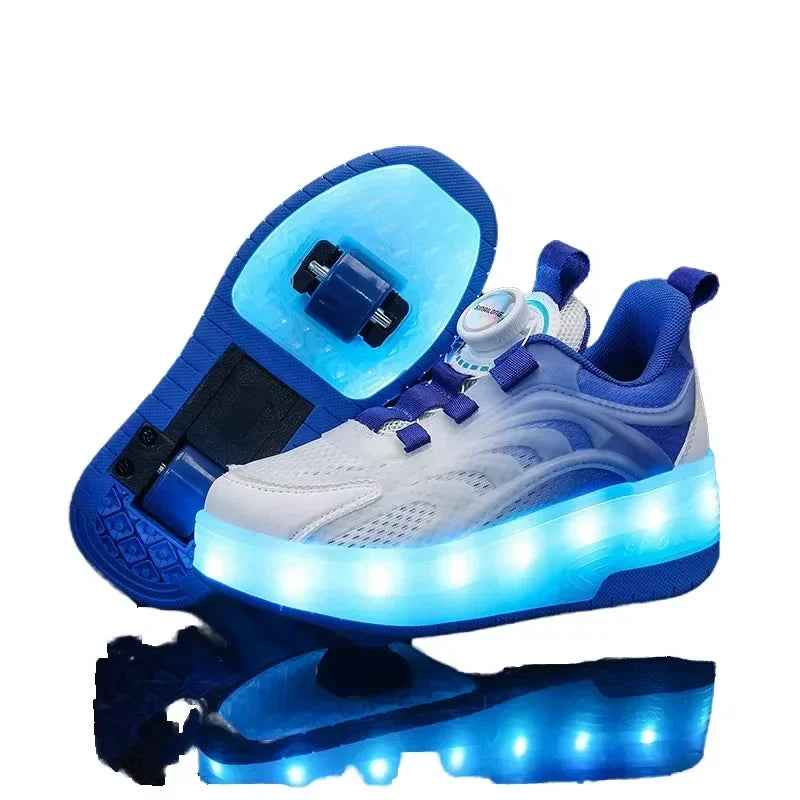 My Roller unique Silver shoes for kids.