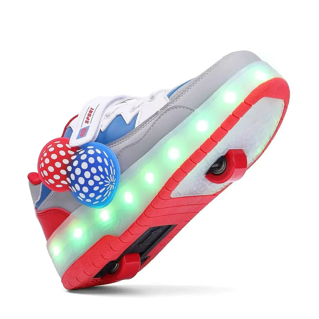 My Roller unique Silver shoes for kids.