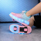 My Roller unique Silver shoes for kids.