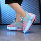 My Roller unique Silver shoes for kids.