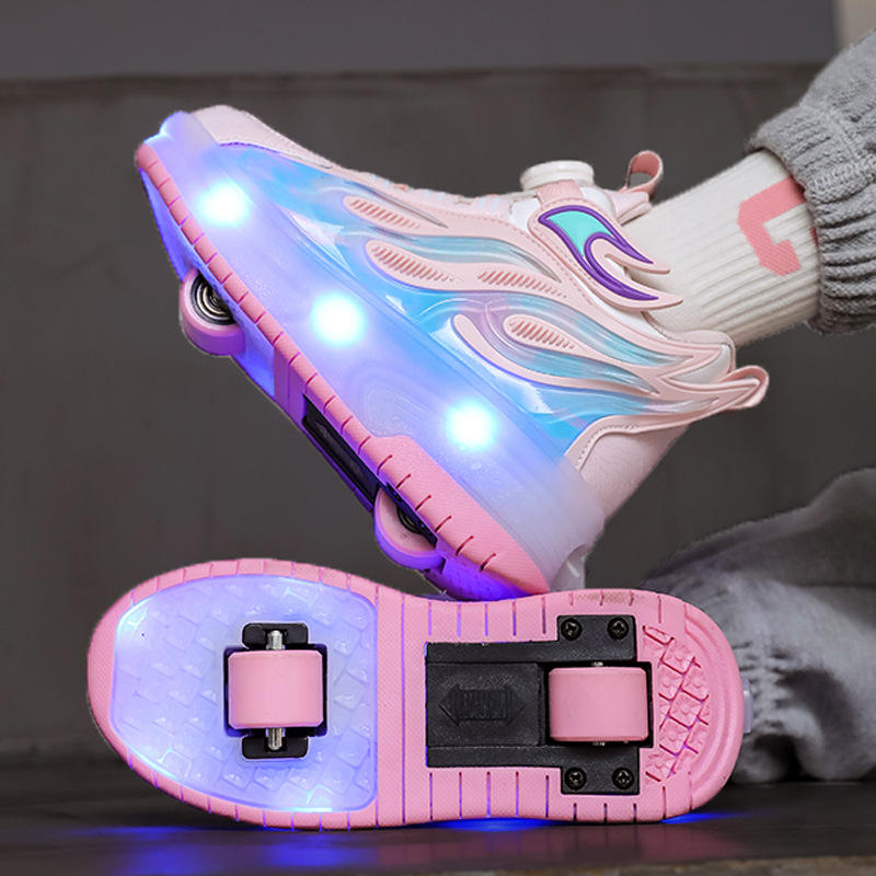 My Roller unique Silver shoes for kids.