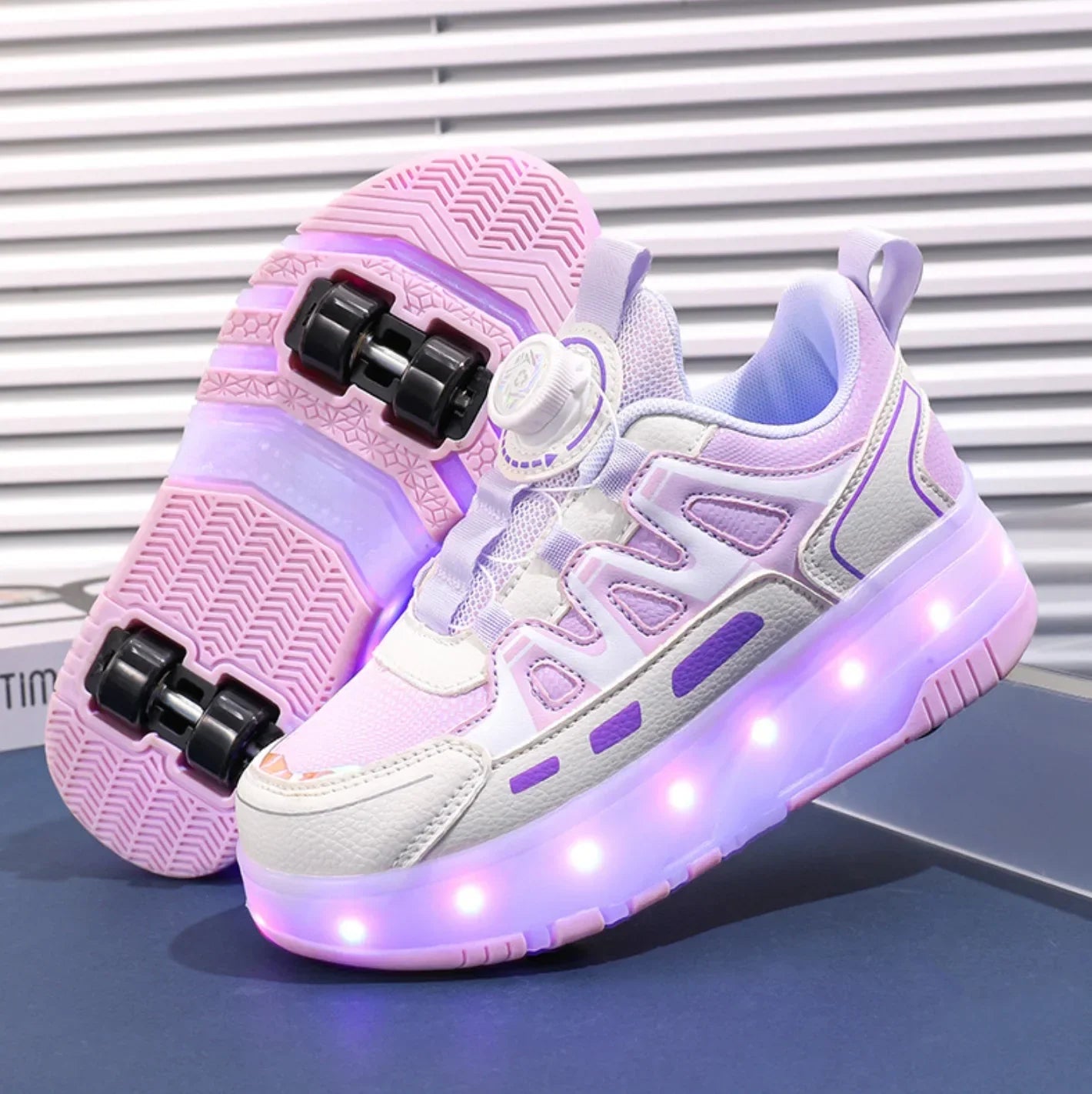 My Roller unique Silver shoes for kids.