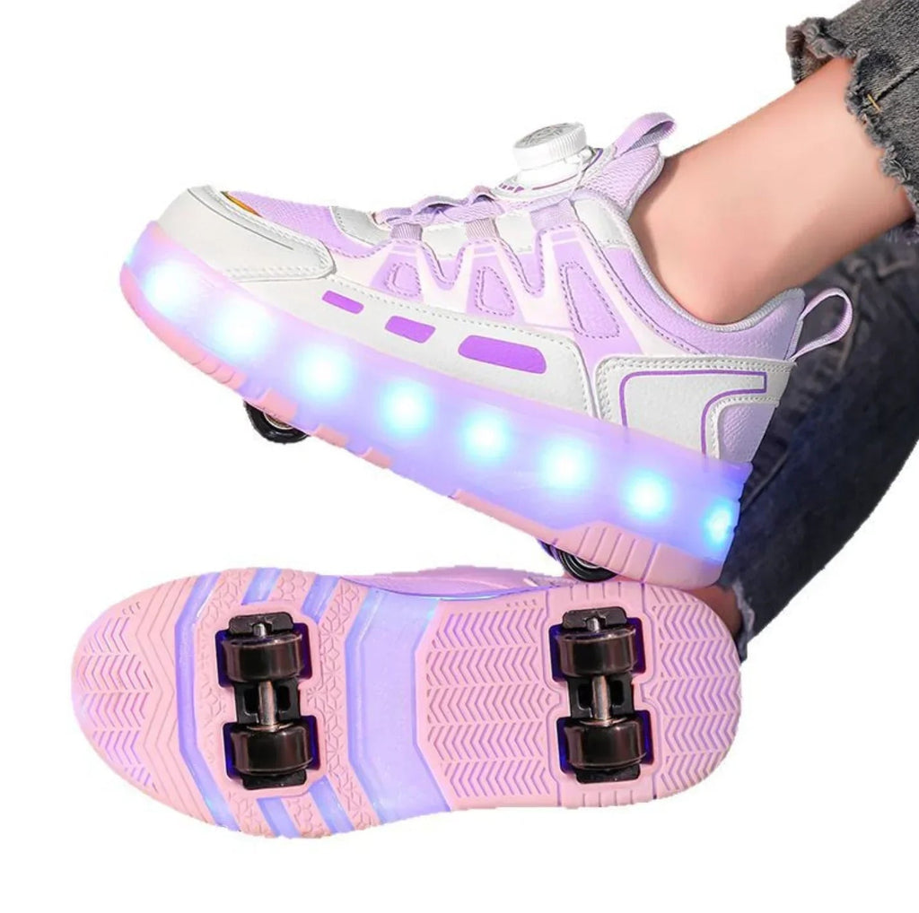 My Roller unique Silver shoes for kids.