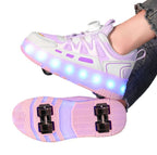 My Roller unique Silver shoes for kids.