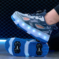 My Roller unique Silver shoes for kids.