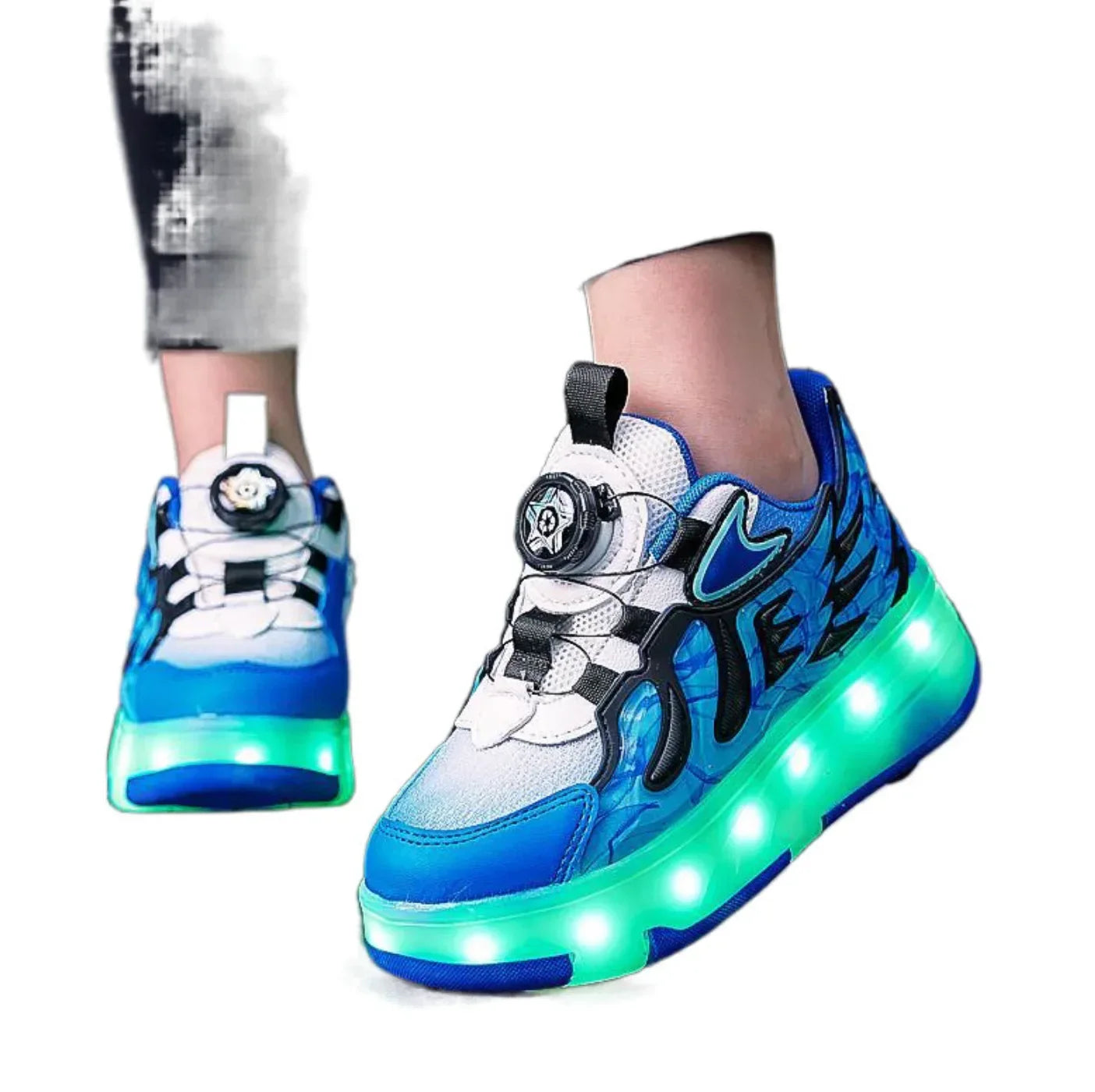 My Roller unique Silver shoes for kids.