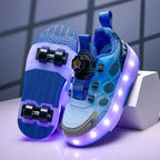 My Roller unique Silver shoes for kids.