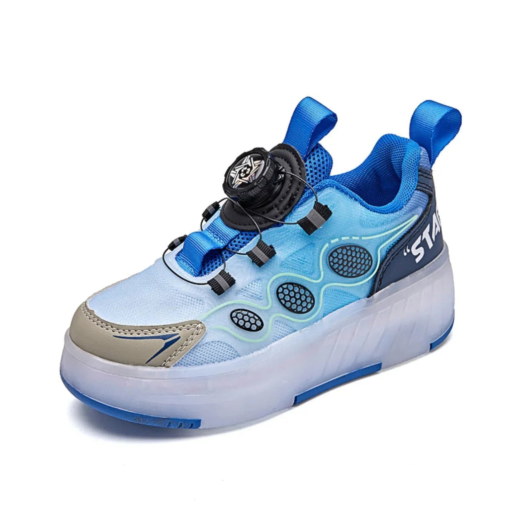 My Roller unique Silver shoes for kids.