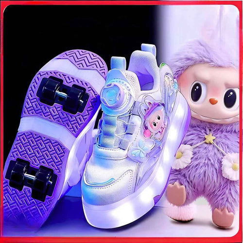 My Roller unique Silver shoes for kids.