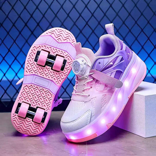 My Roller unique Silver shoes for kids.