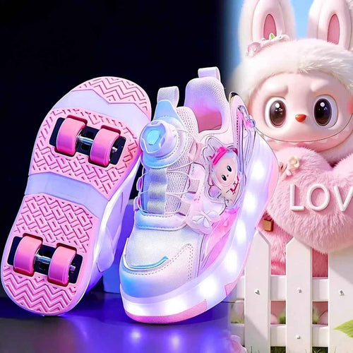 My Roller unique Silver shoes for kids.