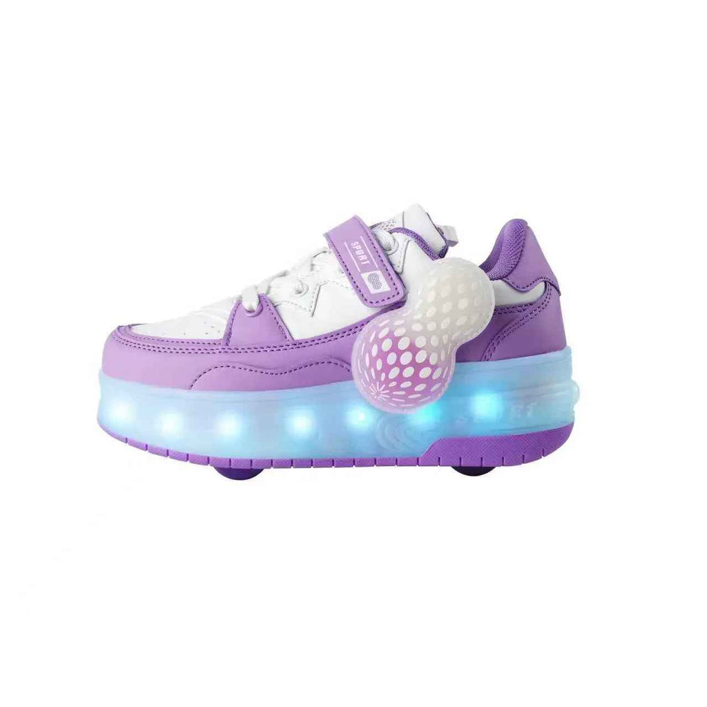 My Roller unique Silver shoes for kids.